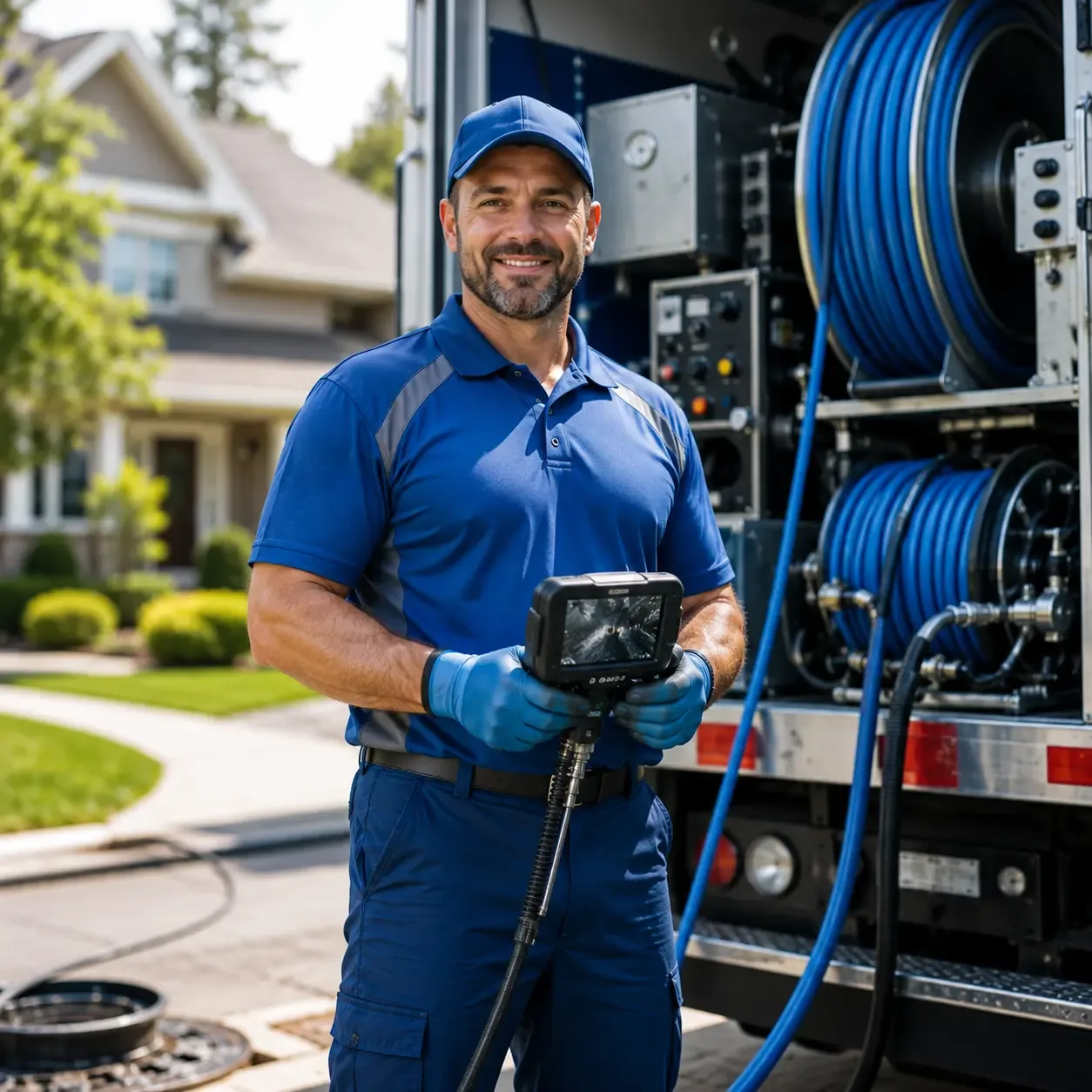 Local outdoor drain cleaning specialists in Cunningham, KS
